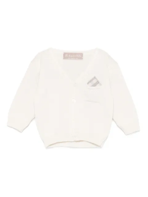 La Stupenderia checked-pocket cardigan