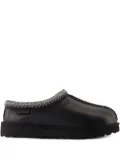 UGG Tasman leather-stitched mules - Black