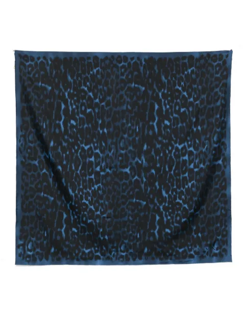 Lanvin leopard-print silk scarf