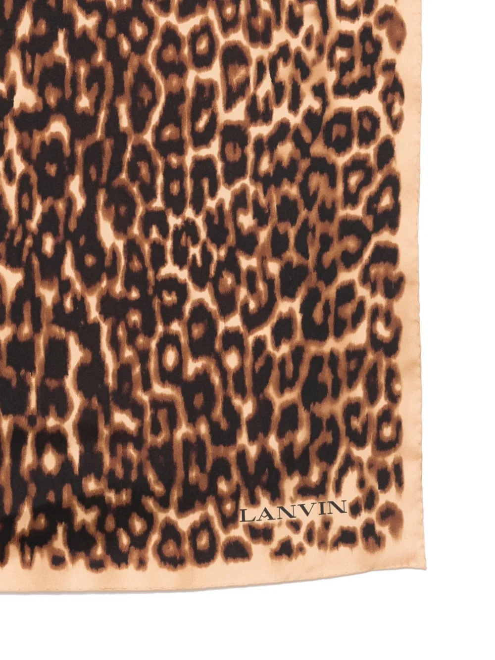 Lanvin leopard-print silk scarf | Image 2