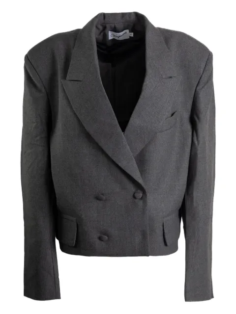 Vaquera double-breasted cropped jacket