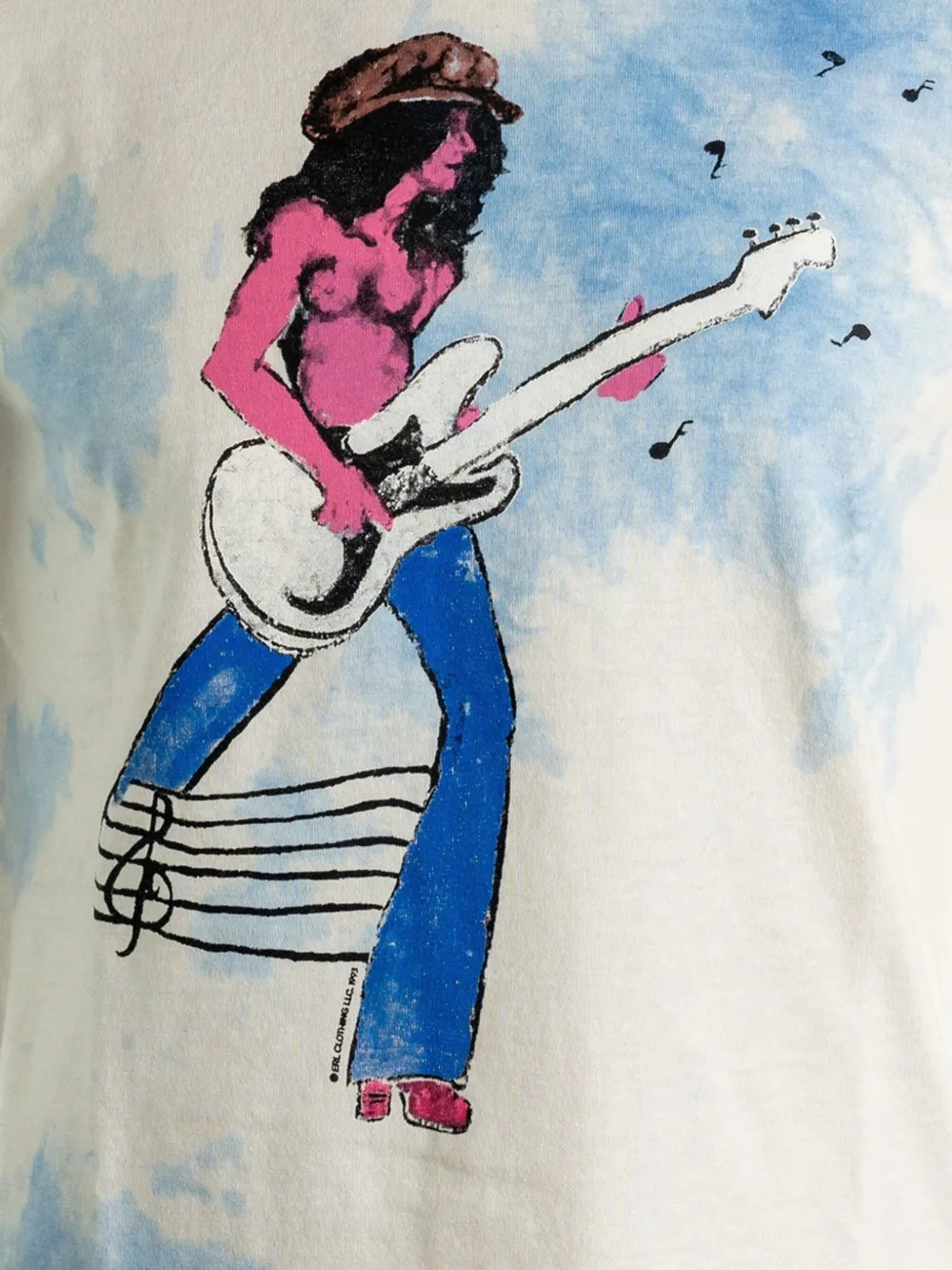 ERL tie-dye graphic-print t-shirt | T-Shirts | Image 2