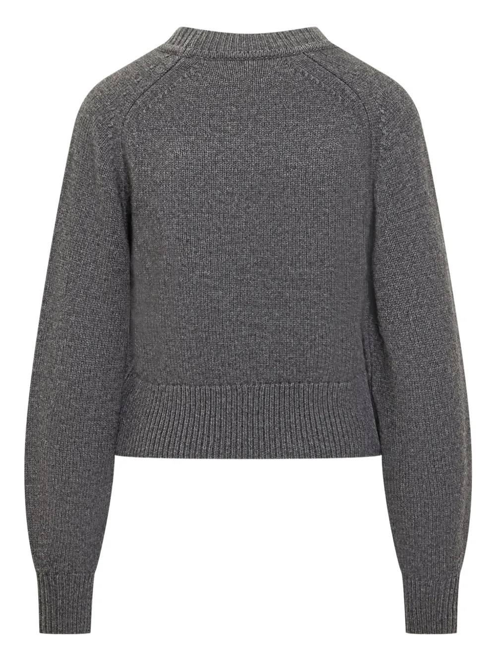 Isabel Marant Balloon-sleeve Sweater In Gray