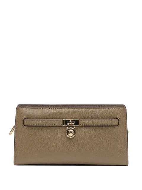 Michael Michael Kors Hamilton chain-strap lock clutch