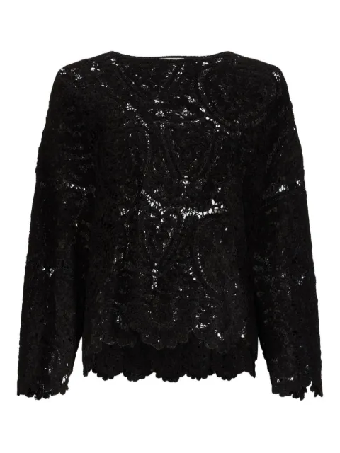 LouLou de Saison crochet lace sweater