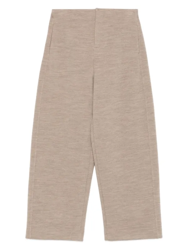 Max Mara Pure Trousers in Neutrals