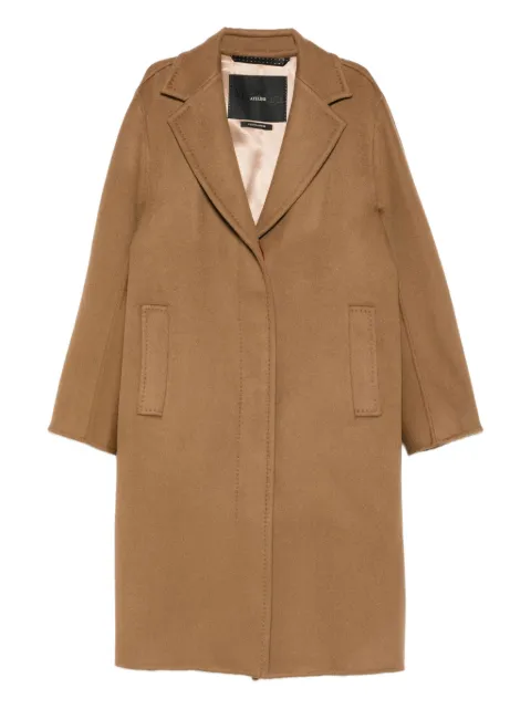 Max Mara notched-lapel coat