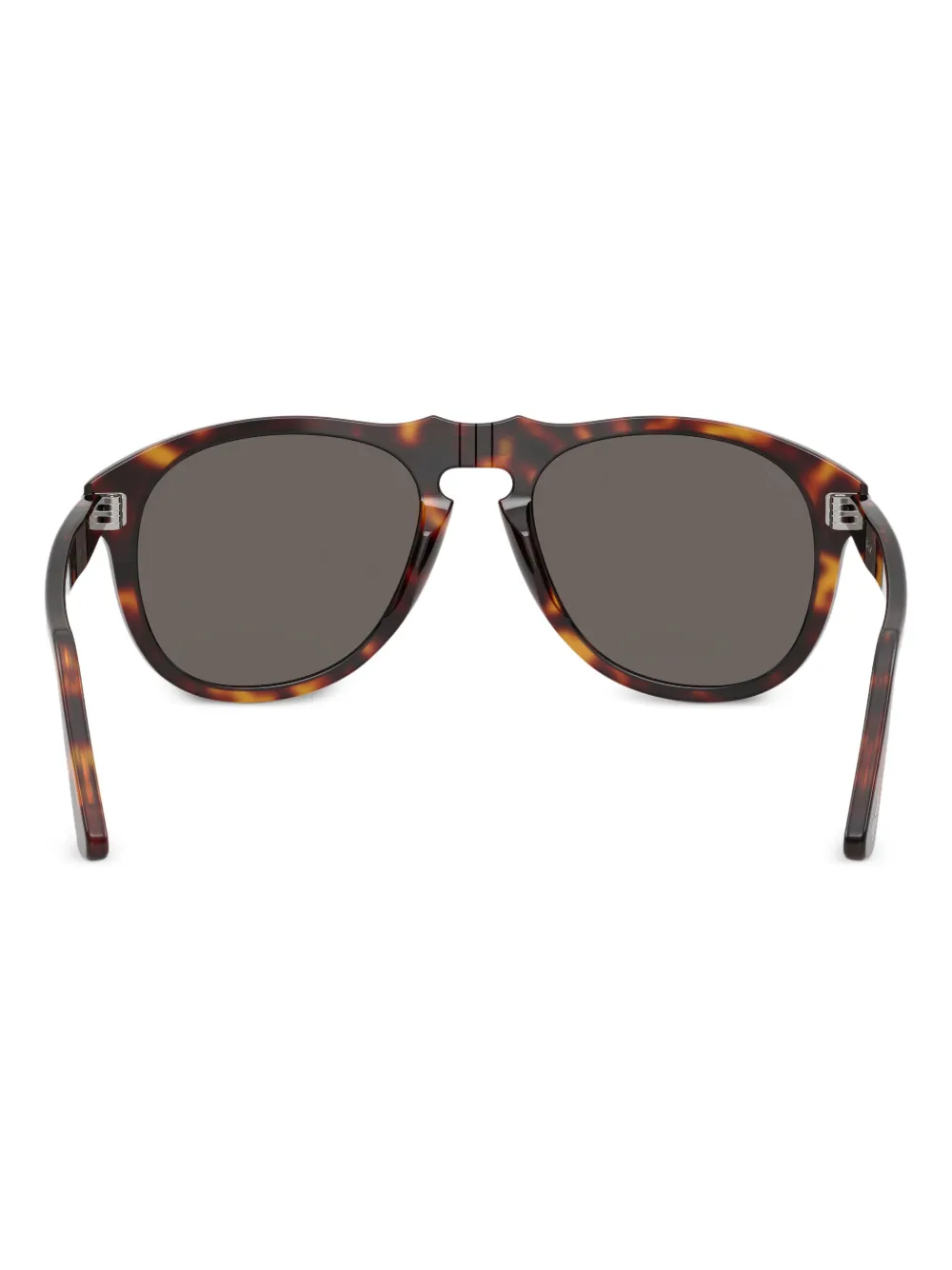 Persol Zonnebril met schildpadschild design Bruin
