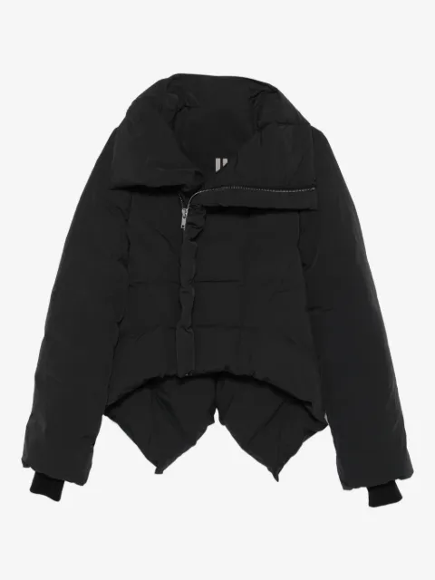 Rick Owens chamarra capitonada asimétrica