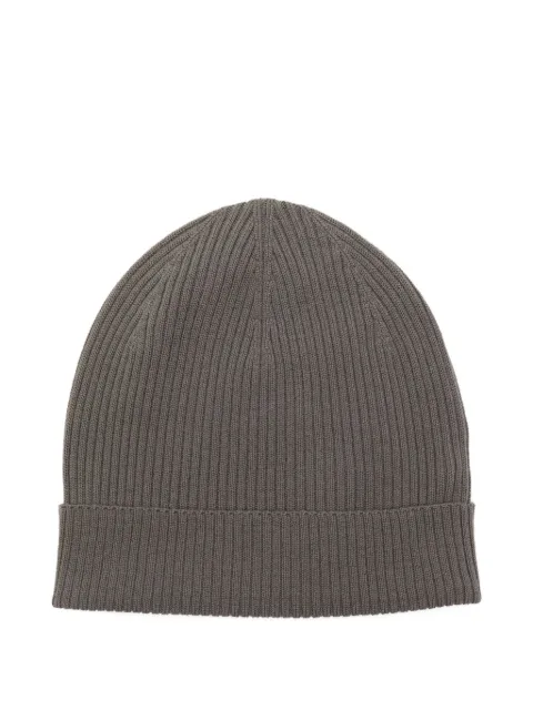 Rick Owens ribbed beanie hat