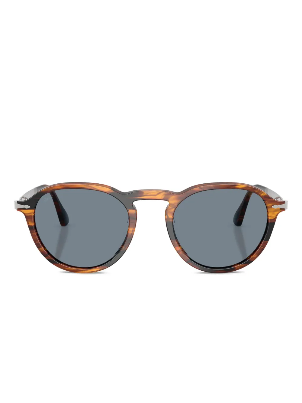 Persol tortoiseshell round-frame sunglasses | Brown | Image 1