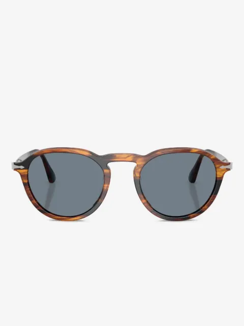 Persol tortoiseshell round-frame sunglasses