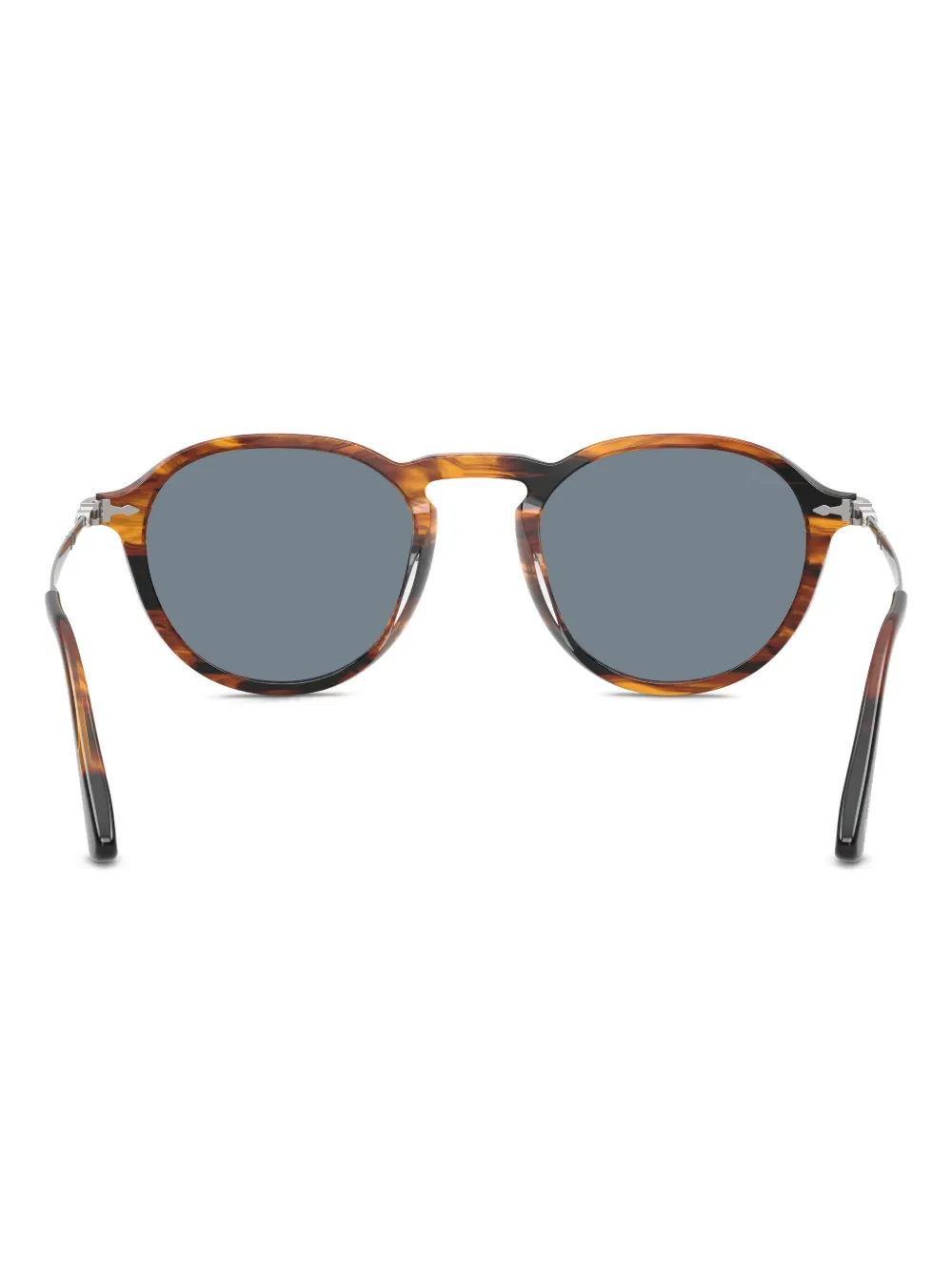 Persol Tortoiseshell Round-frame Sunglasses In Brown