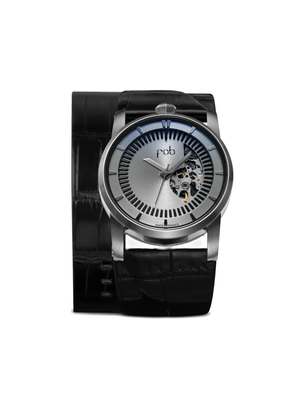 Fob Paris Oblivion Double 42mm - シルバートーン Fob Paris Oblivion Double 42mm - シルバートーン