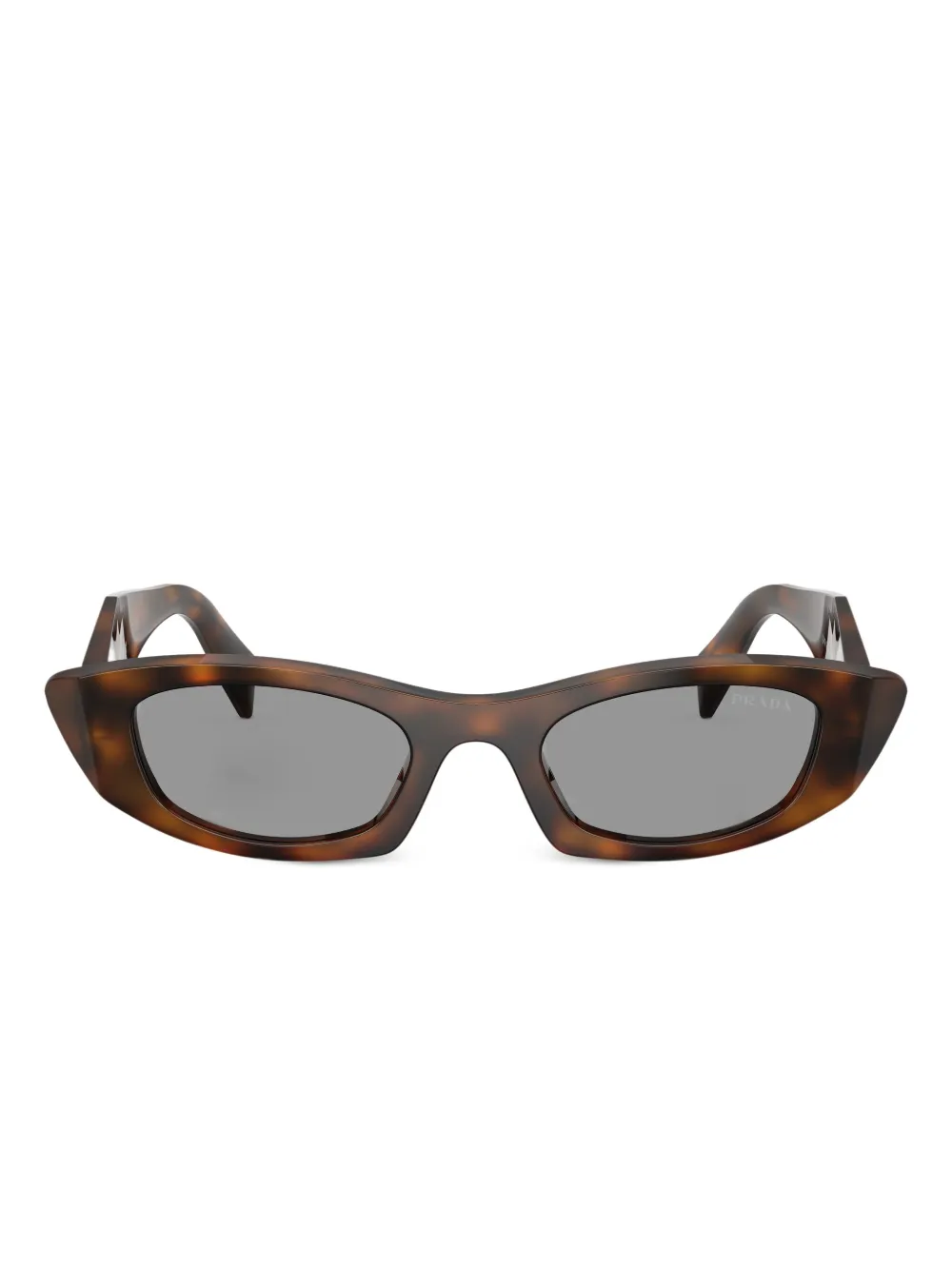 Prada Eyewear cat-eye frame tinted sunglasses | Brown | Image 1