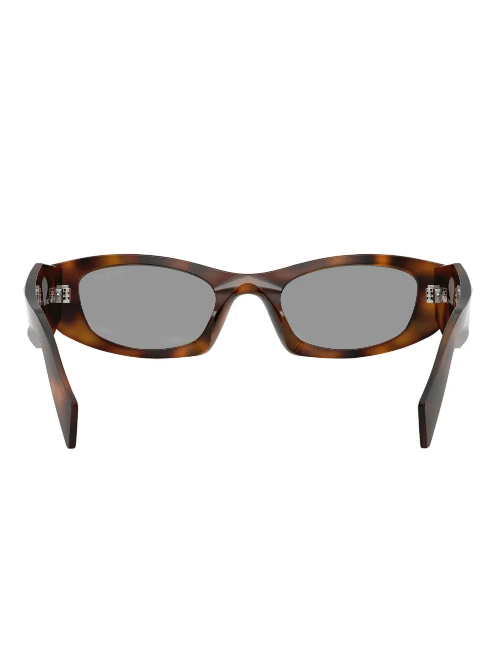 Prada Cat-eye Frame Tinted Sunglasses In Brown