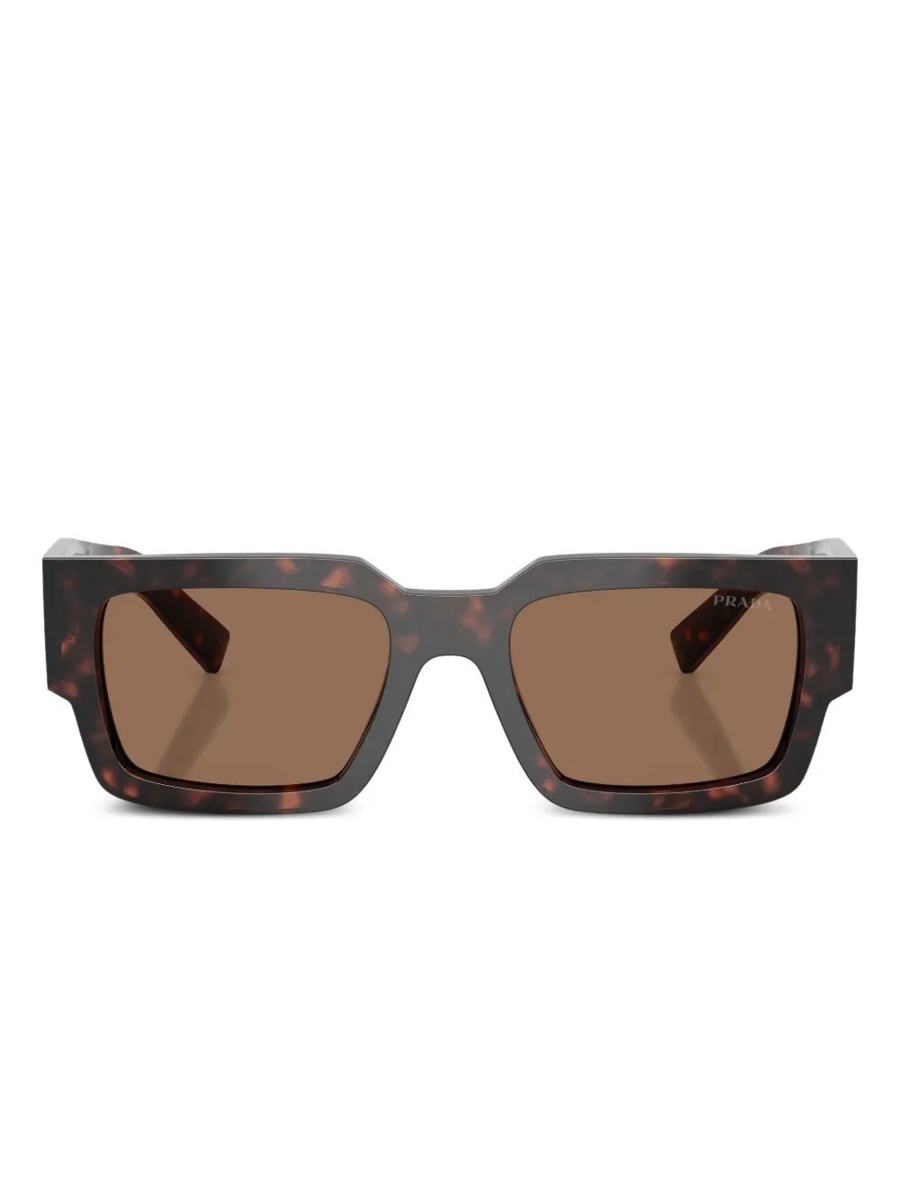 Prada Eyewear rectangle-frame sunglasses | Brown | Image 1