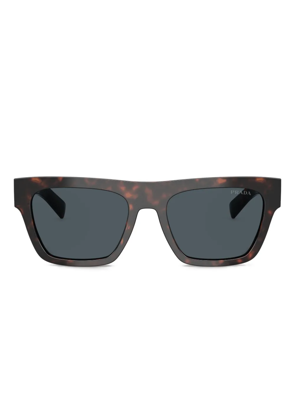 Prada square-frame tortoiseshell-effect sunglasses | Green | Image 1