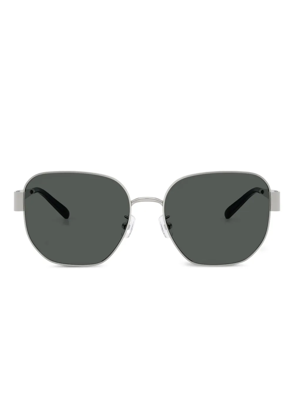 Tory Burch Round-frame Sunglasses In Silver