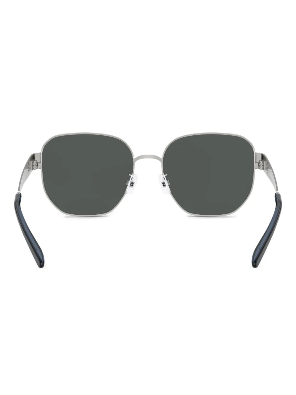 Tory Burch Round-frame Sunglasses In Silver