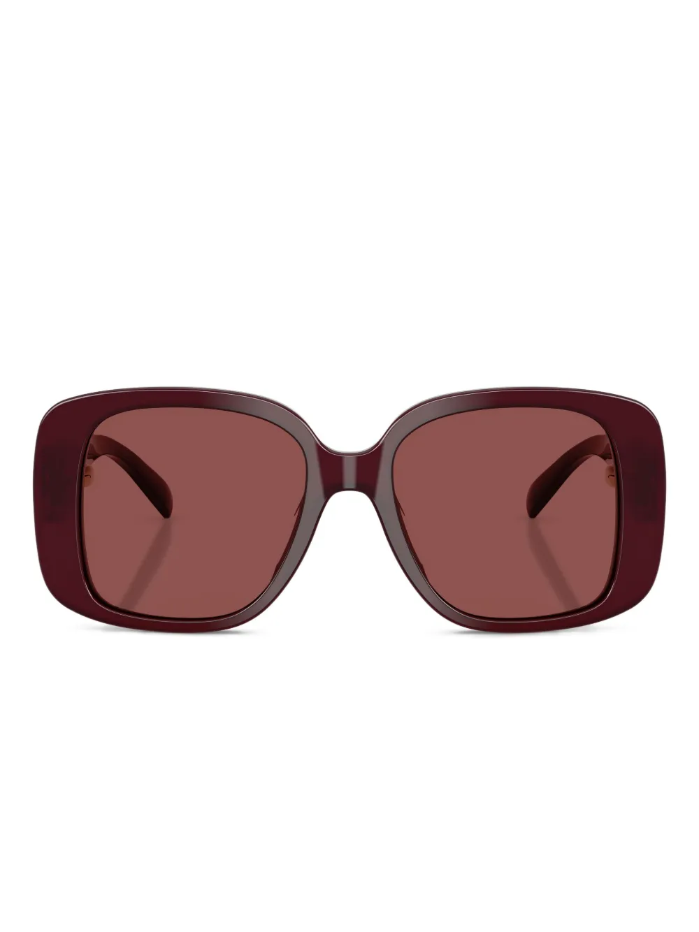 Tory Burch embellished square-frame sunglasses | Purple | Image 1