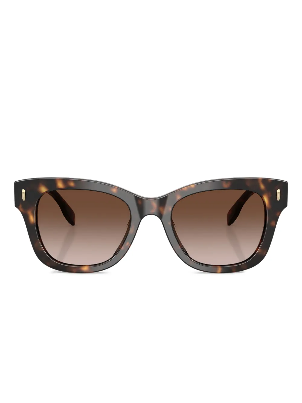 Tory Burch tortoiseshell square sunglasses | Green | Image 1