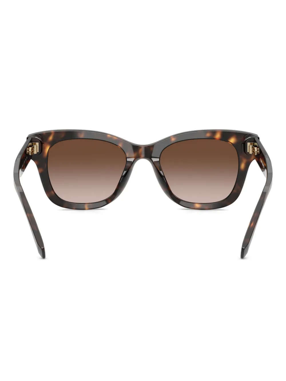 Tory Burch Tortoiseshell Square Sunglasses In Brown