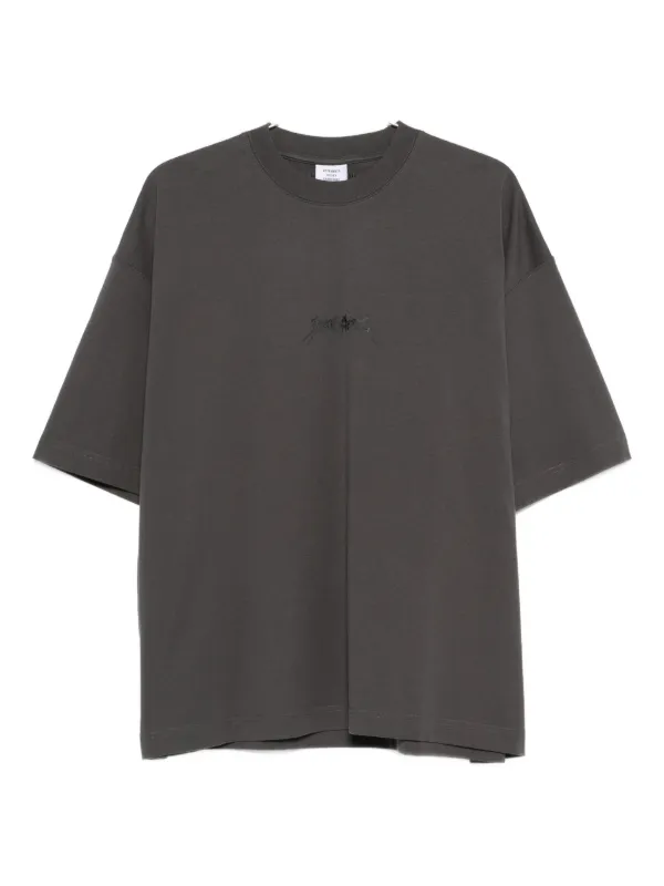 VETEMENTS ロゴモチーフ Tシャツ | グレー | FARFETCH JP