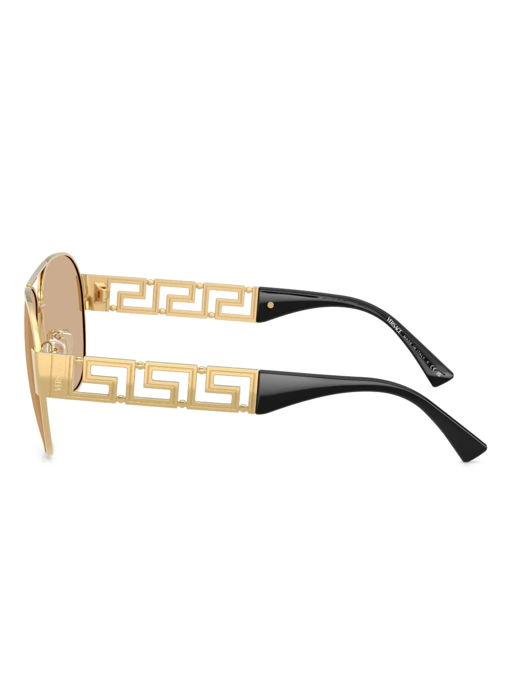  Versace Eyewear Pilot Sunglasses - Gold 
