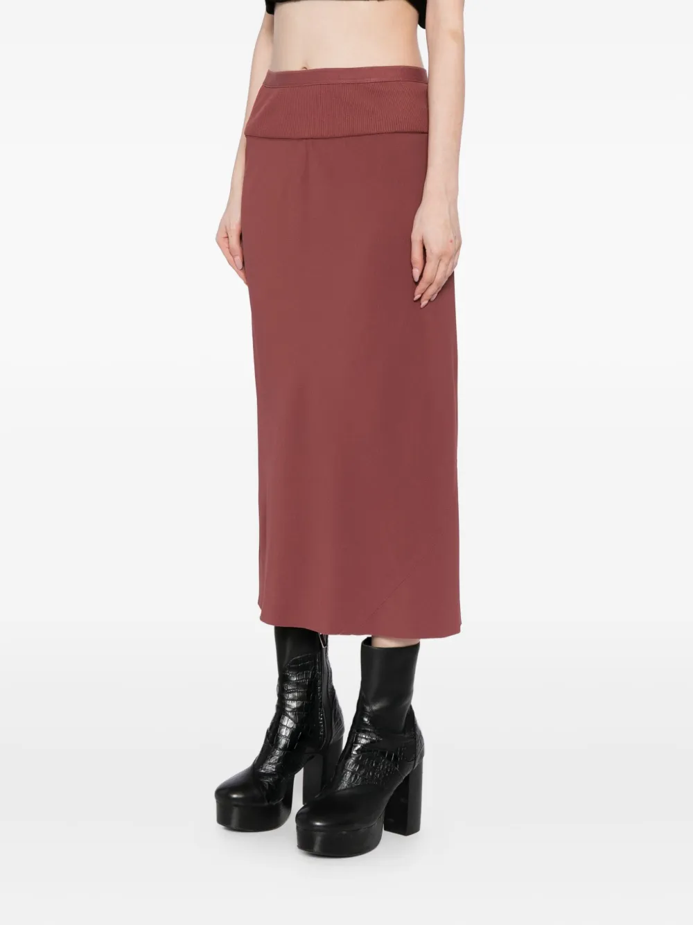 Rick Owens Rok met print Roze