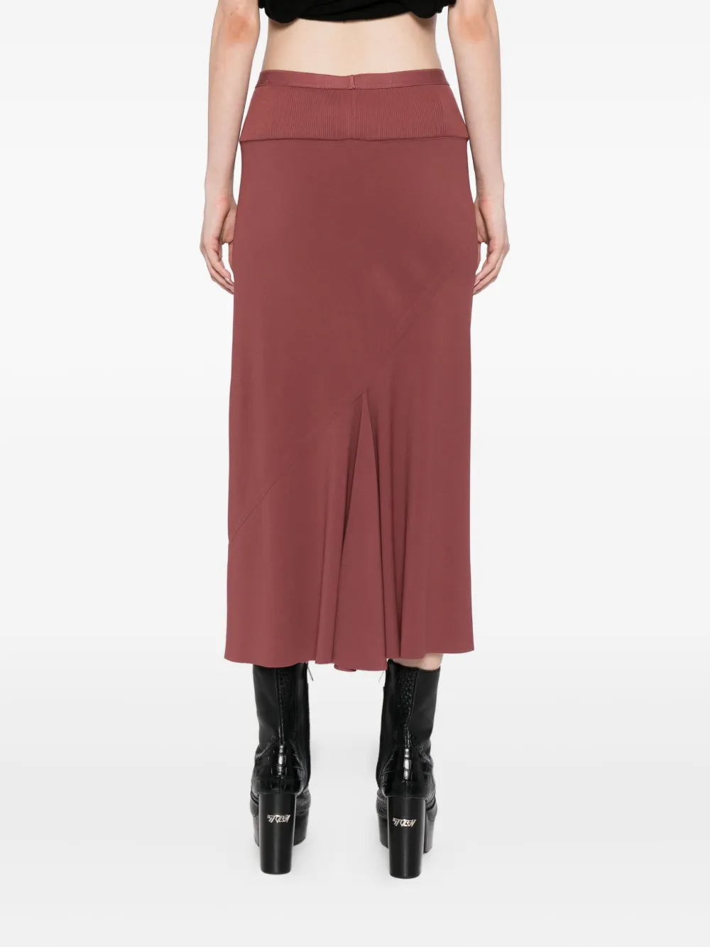 Rick Owens Rok met print Roze