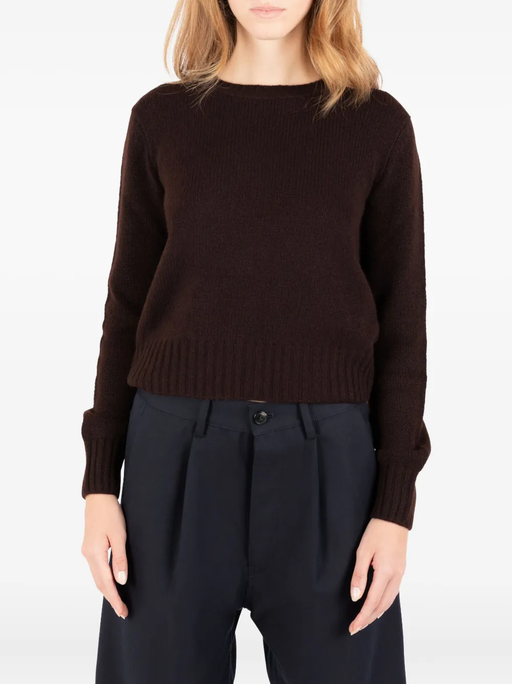 Société Anonyme Scarlett Round-neck Jumper In Brown