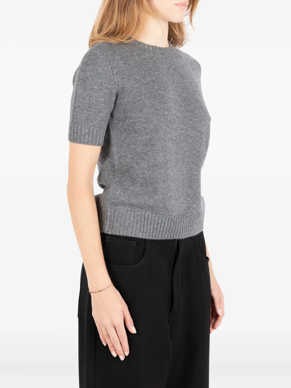 Société Anonyme Meryl Knitted Top In Gray