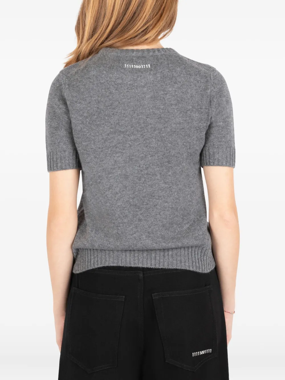 Société Anonyme Meryl Knitted Top In Gray