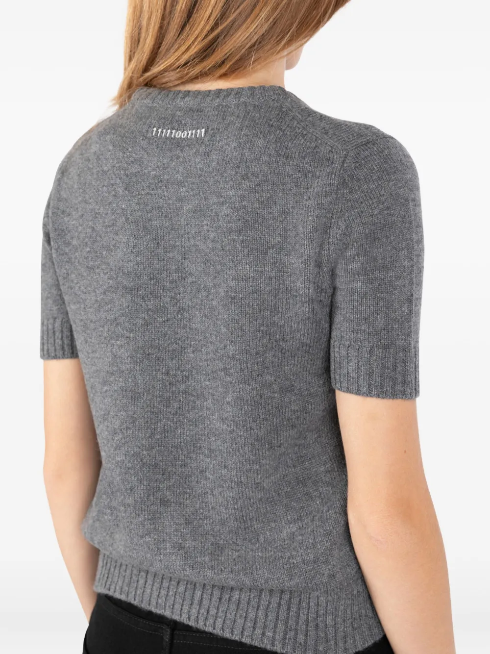 Société Anonyme Meryl Knitted Top In Gray
