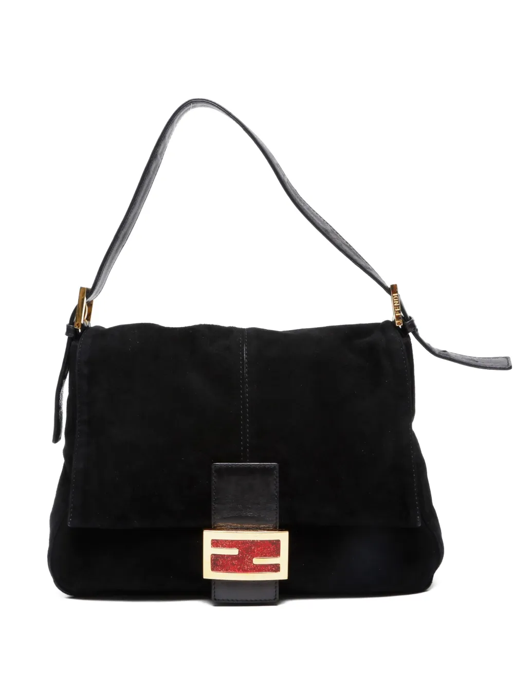 Fendi Pre-Owned 2000-2015 Mamma Baguette shoulder bag | Black | Image 1