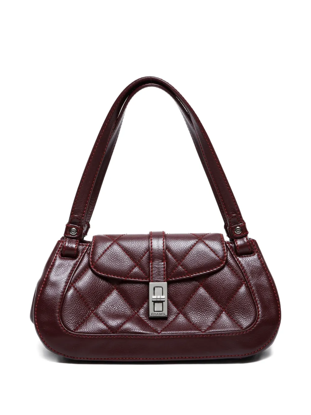 CHANEL Pre-Owned 2005-2006 2.55 ショルダーバッグ - レッド CHANEL Pre-Owned 2005-2006 2.55 ショルダーバッグ - レッド