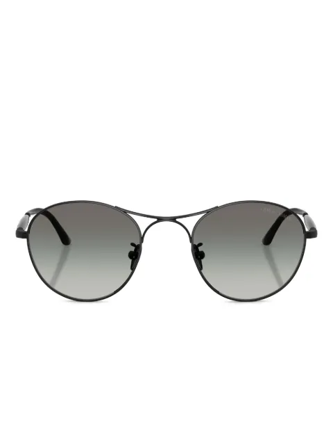 Giorgio Armani round-frame gradient sunglasses