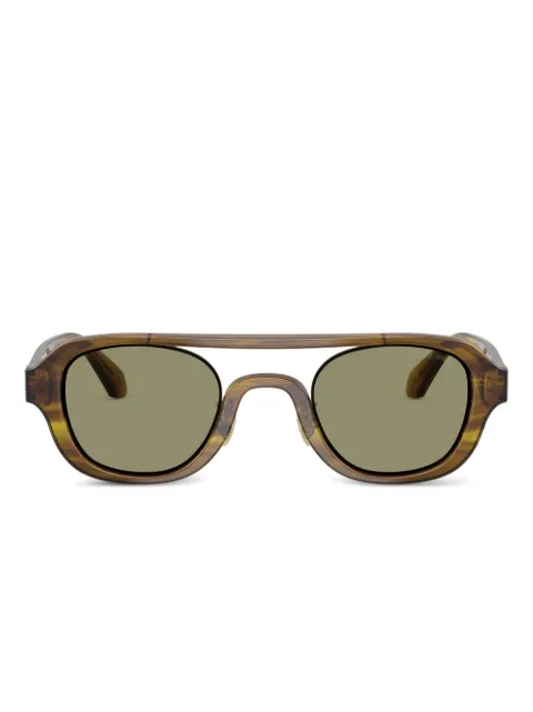 Giorgio Armani geometric-frame sunglasses