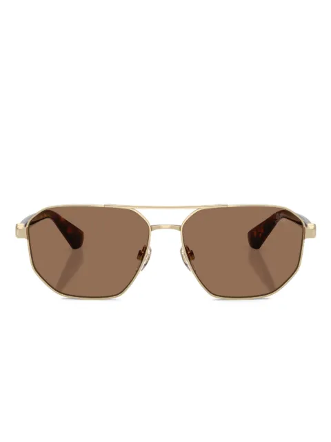 Burberry geometric-frame sunglasses