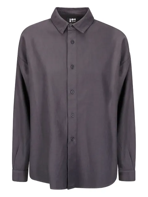 Labo Art classic-collar cotton shirt