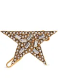 Golden Goose star-shaped crystal shoe clip