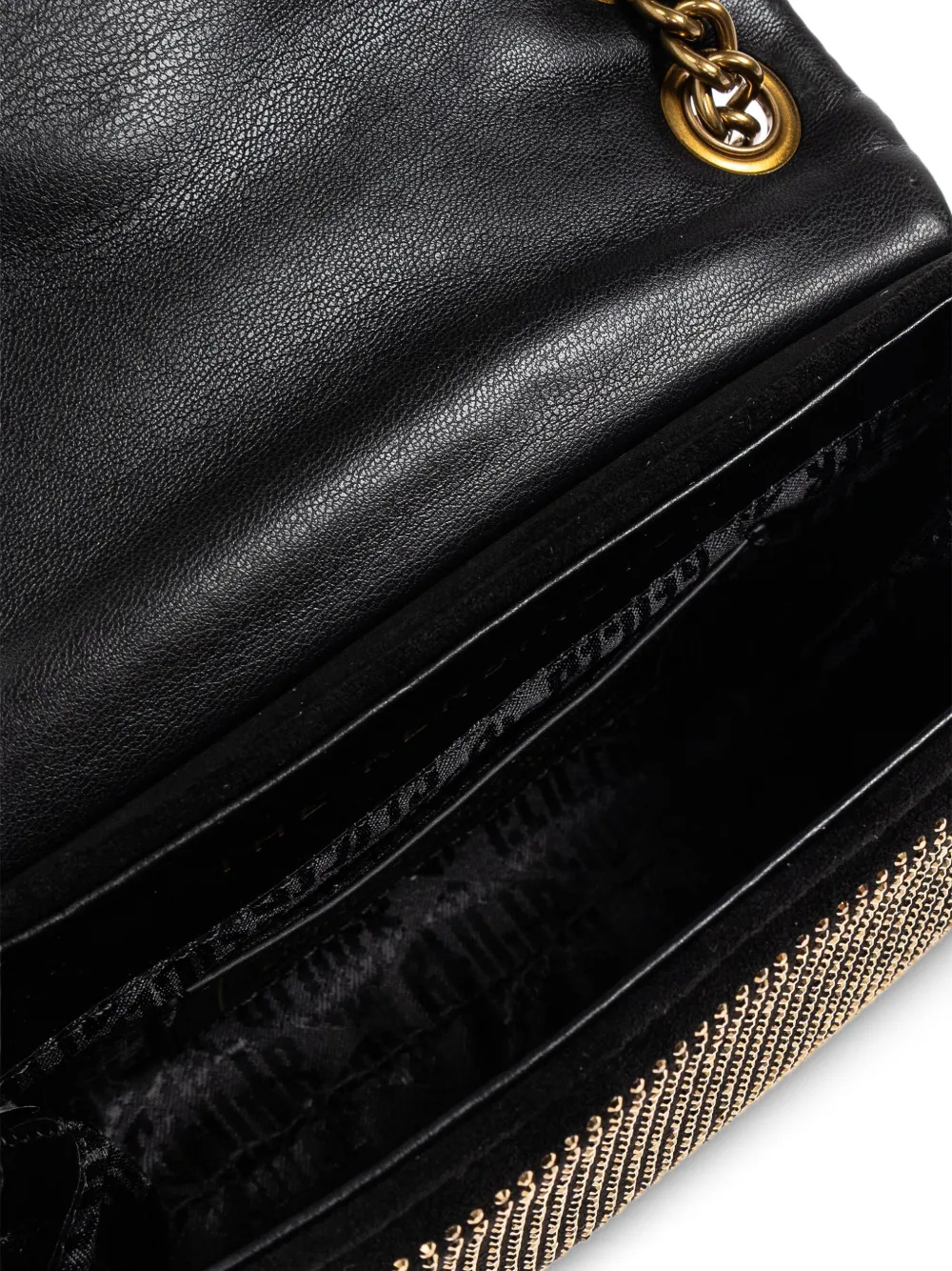 Kurt Geiger London Mini Kensington shopper verfraaid met kristallen Zwart