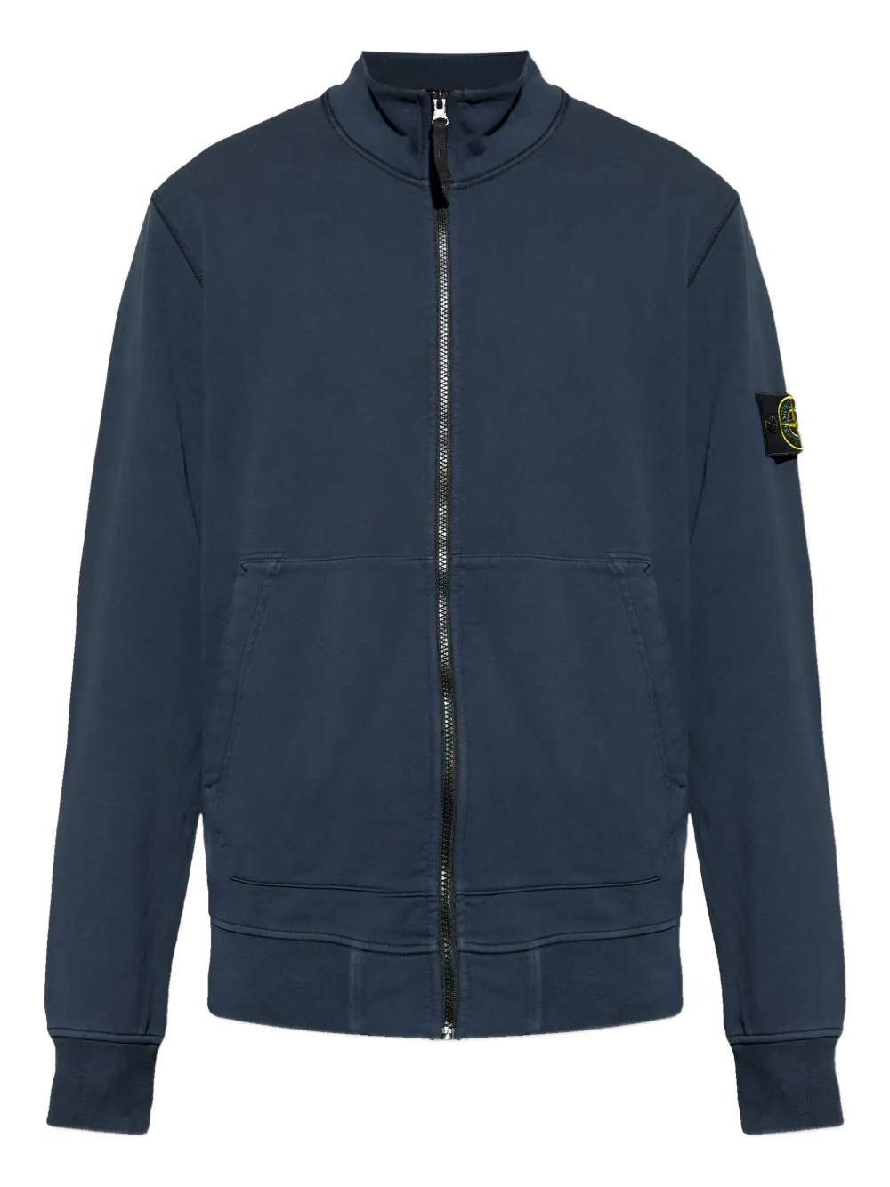 Stone Island logo-patch sweatshirt | Blue | Image 1