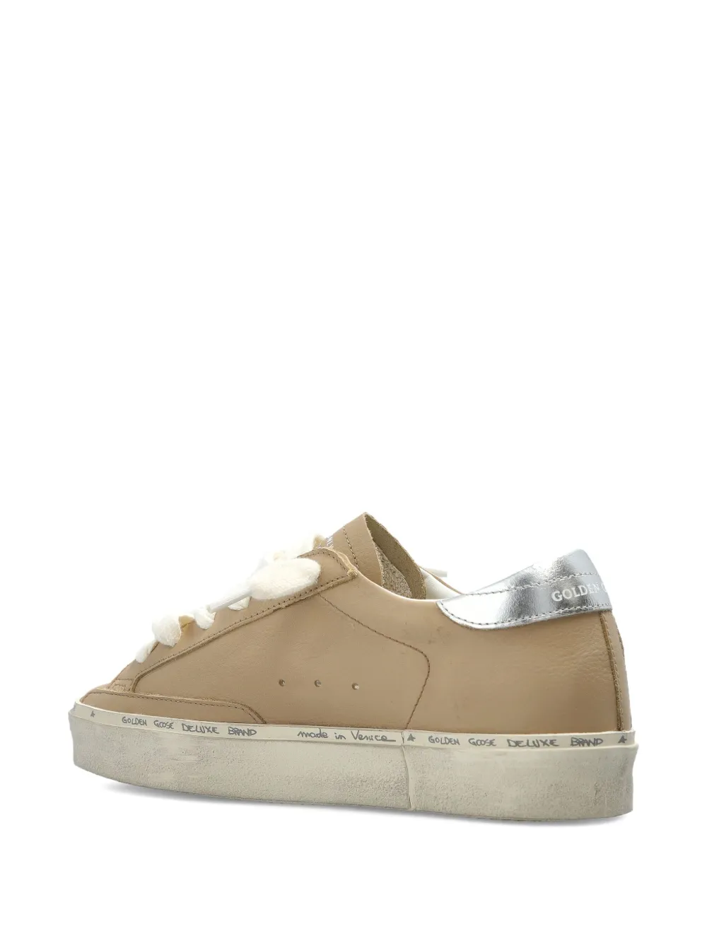 Golden Goose Round-toe Low-top Casual Shoes In Neutral