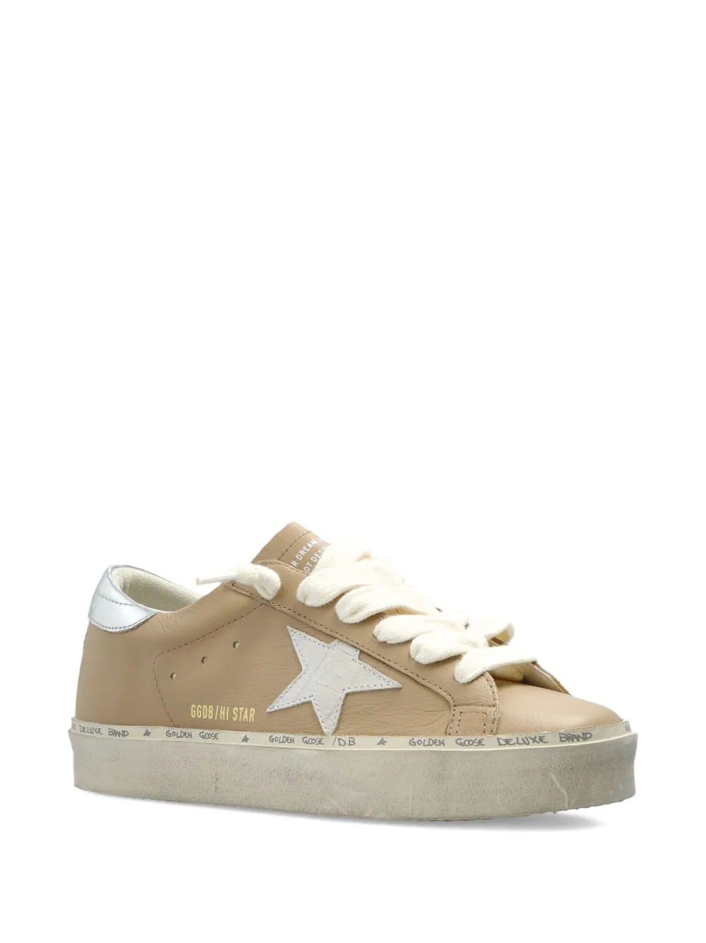 Golden Goose Round-toe Low-top Casual Shoes In Neutral
