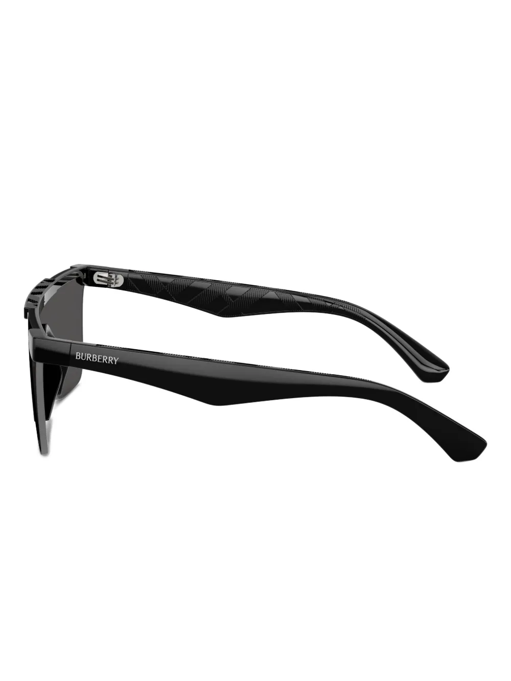 Burberry Eyewear Zonnebril met logoprint Zwart