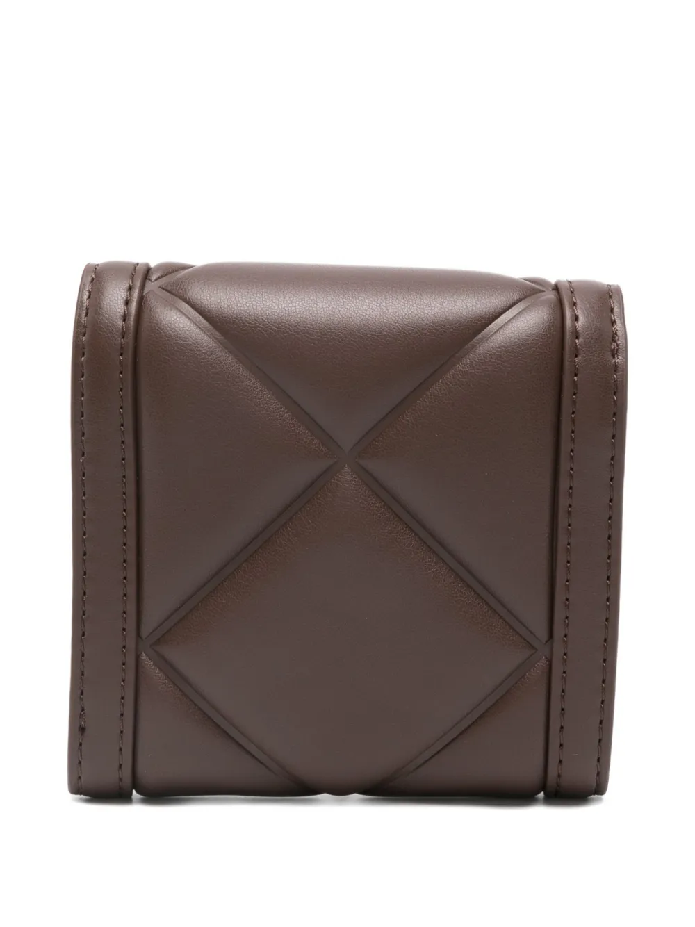 Love Moschino Portemonnee met logoplakkaat - Bruin