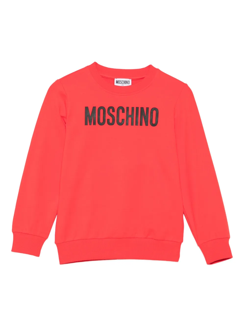 Moschino Kids logo-print sweatshirt | Red | Image 1