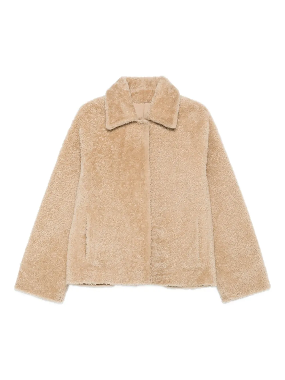 Arma shearling collared jacket | Neutrals | Image 1